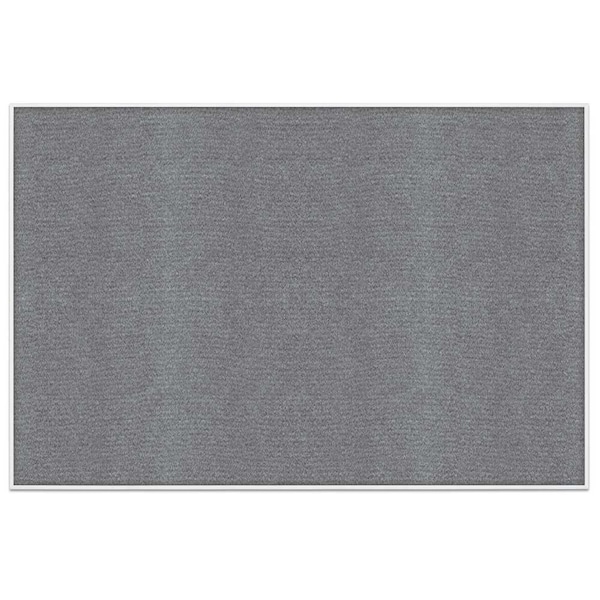 Corkboard, Fabric, 1 Door, Bronze, 24 x 36"